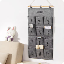 Load image into Gallery viewer, Multi functional 8 - 12  pockets hanging storage bag