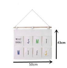 Load image into Gallery viewer, Multi functional 8 - 12  pockets hanging storage bag