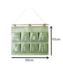 Load image into Gallery viewer, Multi functional 8 - 12  pockets hanging storage bag
