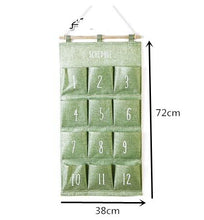 Load image into Gallery viewer, Multi functional 8 - 12  pockets hanging storage bag