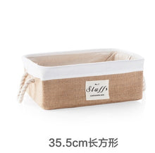 Load image into Gallery viewer, 2018 new Fresh printing cotton belt handle the desktop debris storage