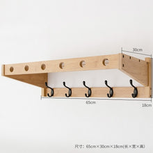 Load image into Gallery viewer, Modern Style Bamboo Coat Racks