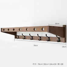 Load image into Gallery viewer, Modern Style Bamboo Coat Racks