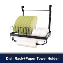 Load image into Gallery viewer, Stainless Steel Dish Rack Wall Kitchen Y