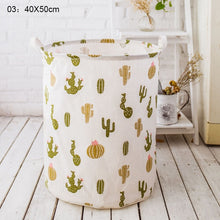 Load image into Gallery viewer, Folding Laundry Basket Cartoon