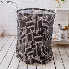 Load image into Gallery viewer, Folding Laundry Basket Cartoon