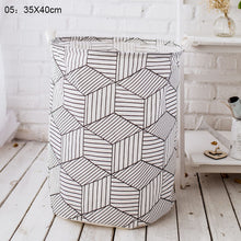 Load image into Gallery viewer, Folding Laundry Basket Cartoon
