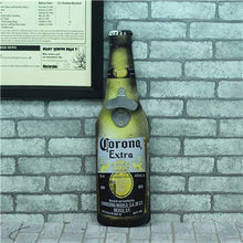 Load image into Gallery viewer, Wooden Wall Bottle Opener Retro Beer Bottle Opener
