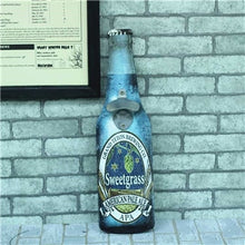 Load image into Gallery viewer, Wooden Wall Bottle Opener Retro Beer Bottle Opener