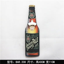 Load image into Gallery viewer, Wooden Wall Bottle Opener Retro Beer Bottle Opener