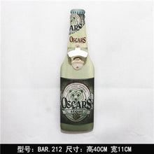 Load image into Gallery viewer, Wooden Wall Bottle Opener Retro Beer Bottle Opener