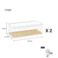 Load image into Gallery viewer, New Iron Storage Holders Home Storage F