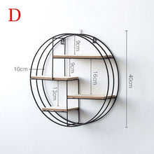 Load image into Gallery viewer, Nordic Wooden Iron Storage
