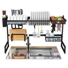 Load image into Gallery viewer, Stainless Steel Kitchen Sink Rack  Dish Organizer Utensils Storage SuppliesY